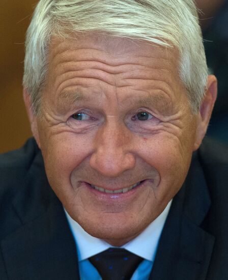 Sergei Lavrov meets with Thorbjørn Jagland
