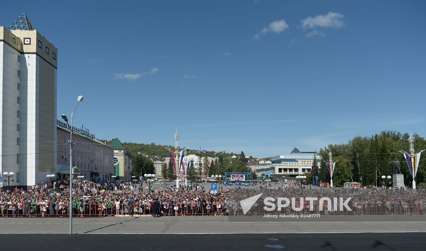 Vladimir Putin's working visit to Gorno-Altaisk