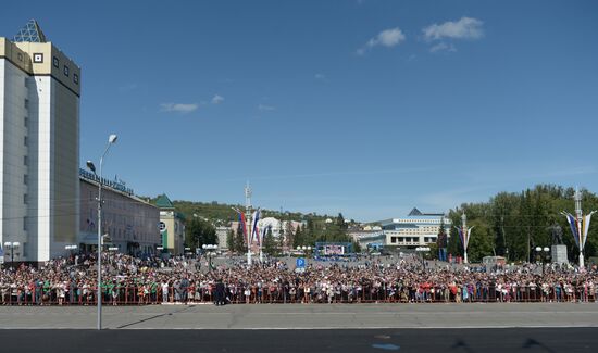 Vladimir Putin's working visit to Gorno-Altaisk