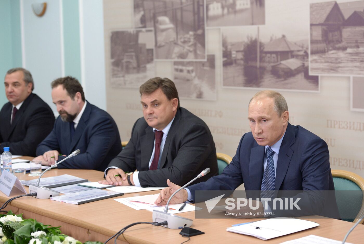 Vladimir Putin's working visit to Gorno-Altaisk
