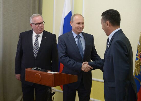 Vladimir Putin's working visit to Gorno-Altaisk