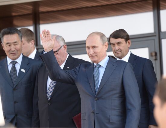 Vladimir Putin's working visit to the Republic of Altai