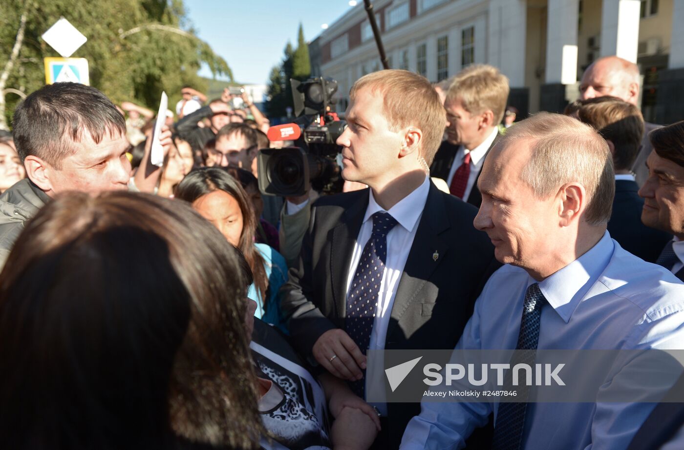 Vladimir Putin's working visit to the Republic of Altai