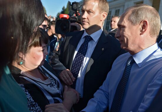 Vladimir Putin's working visit to the Republic of Altai