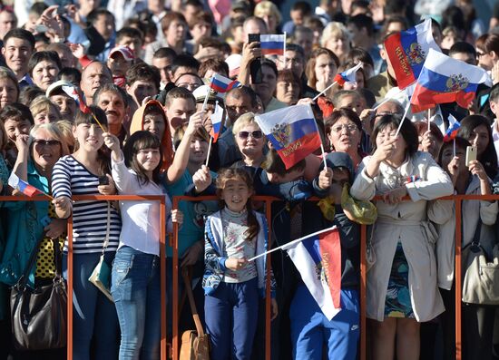 Vladimir Putin's working visit to the Republic of Altai