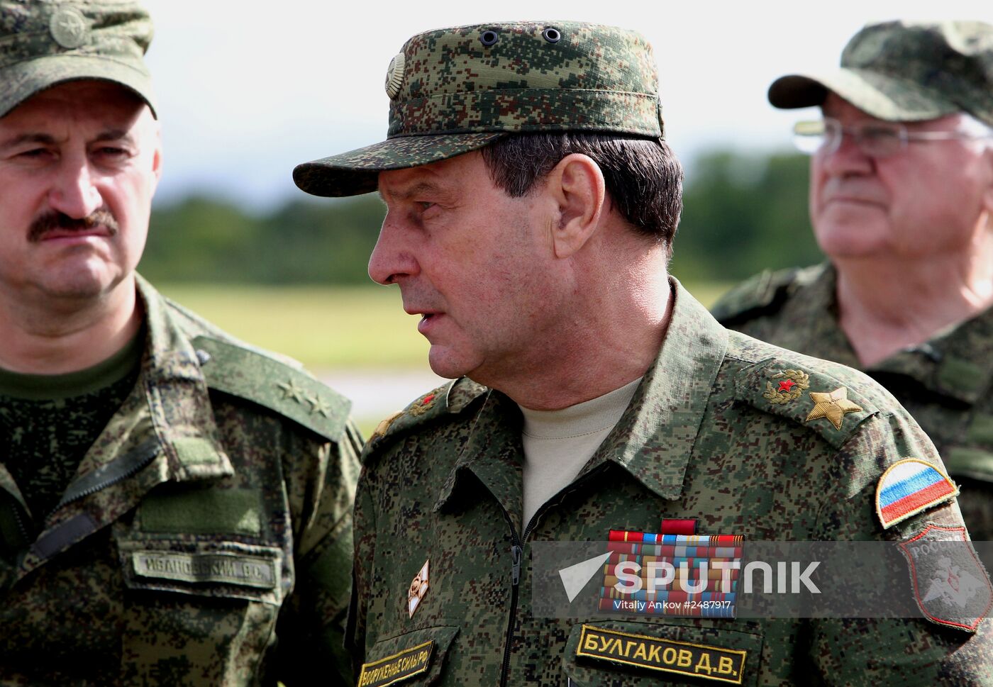 Exercise involving units of the Eastern Military District's logistics-support system