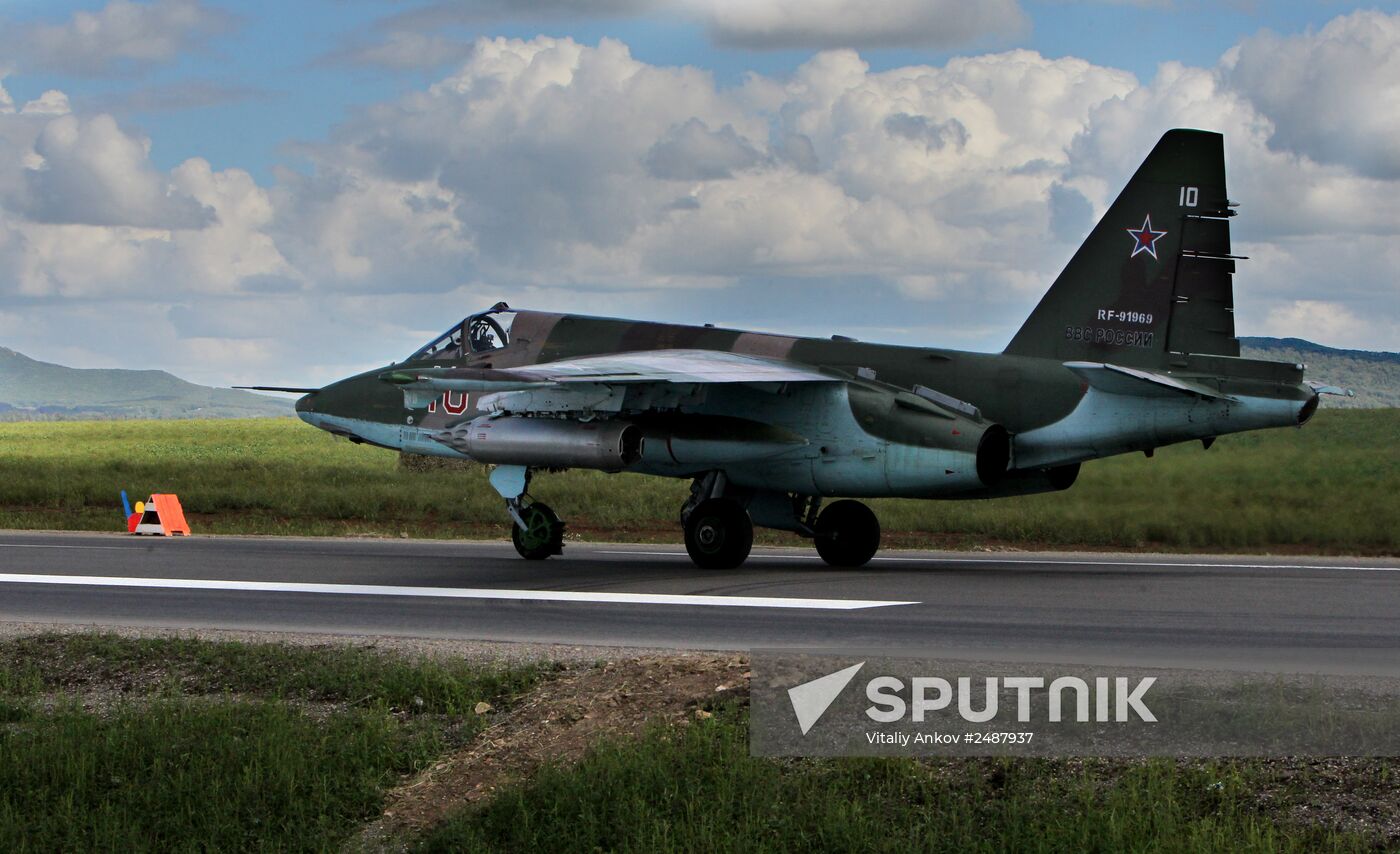 Logistic support drill of the Eastern Military District