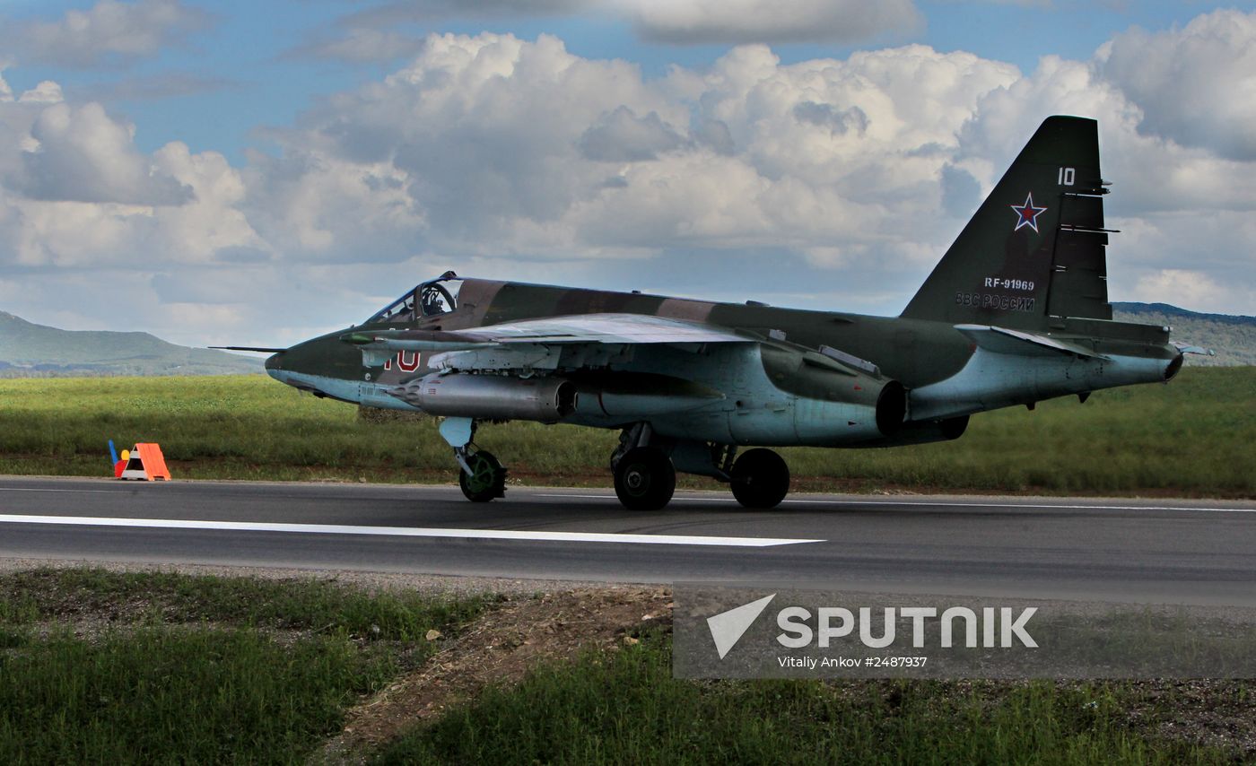 Logistic support drill of the Eastern Military District