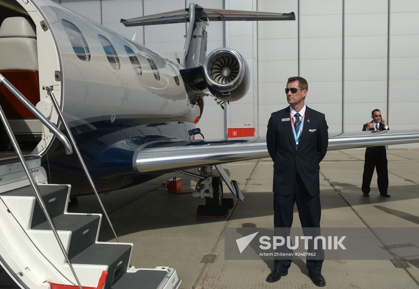 9th international business aviation exhibition Jet Expo 2014 in Moscow