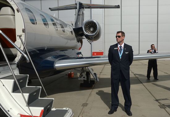 9th international business aviation exhibition Jet Expo 2014 in Moscow