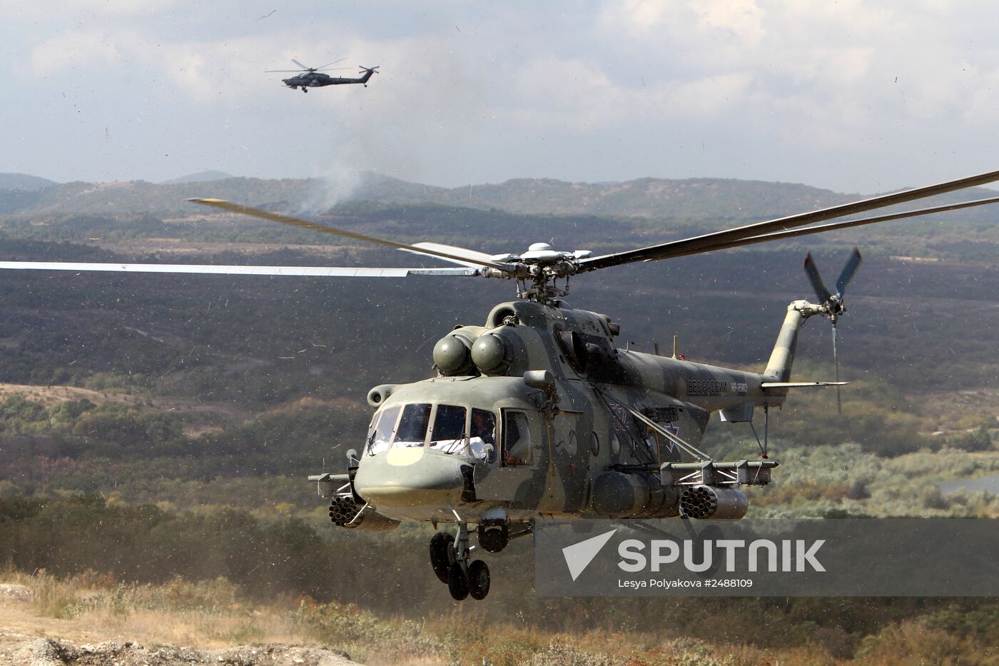 A joint Russian-Belarusian tactical exercise in the Krasnodar Territory