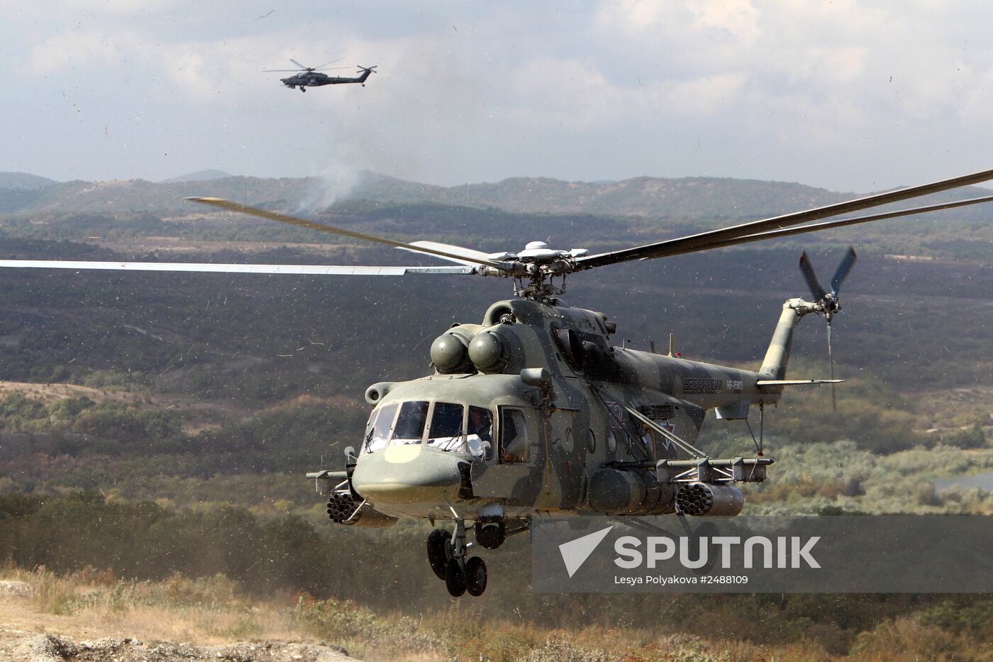 A joint Russian-Belarusian tactical exercise in the Krasnodar Territory
