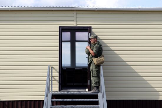 A joint Russian-Belarusian tactical exercise in the Krasnodar Territory
