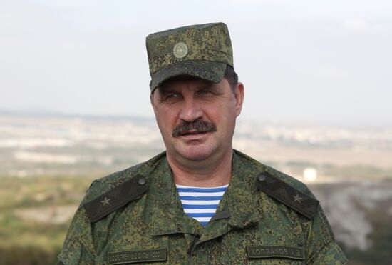 A joint Russian-Belarusian tactical exercise in the Krasnodar Territory