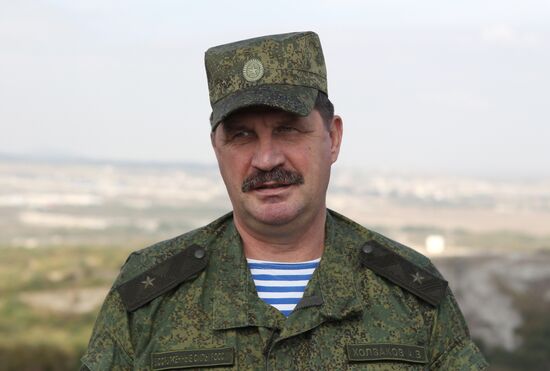 A joint Russian-Belarusian tactical exercise in the Krasnodar Territory