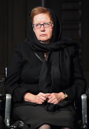 Mourning ceremony for Andrei Stenin at Rossiya Segodnya