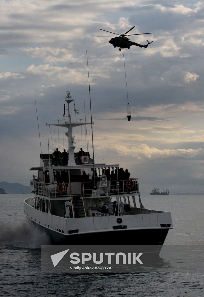 Exercise for Eastern Military District's system of material-technical support