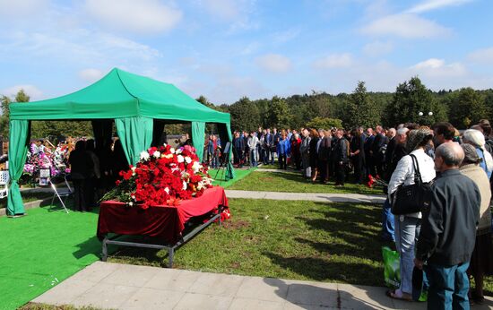 Funeral of Rossiya Segodnya photojournalist Andrei Stenin
