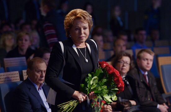 Mourning ceremony for Andrei Stenin at Rossiya Segodnya