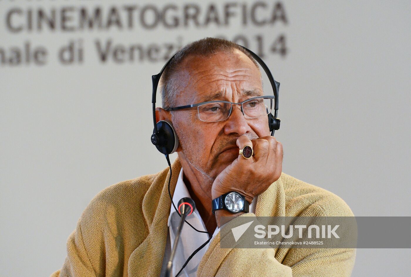 Andrei Konchalovsky presents his film at Venice Film Festival