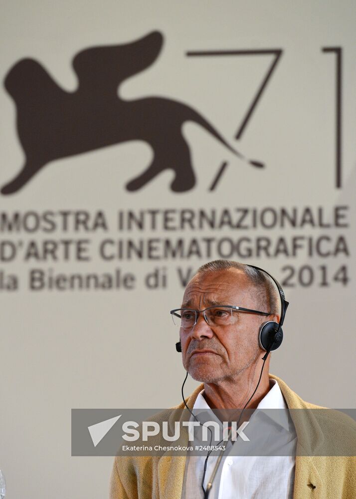 Andrei Konchalovsky presents his film at Venice Film Festival