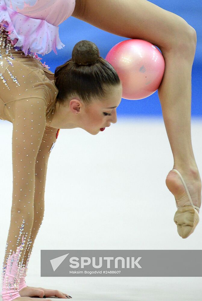 Rhythmic gymnastics. World Cup stage. Day One