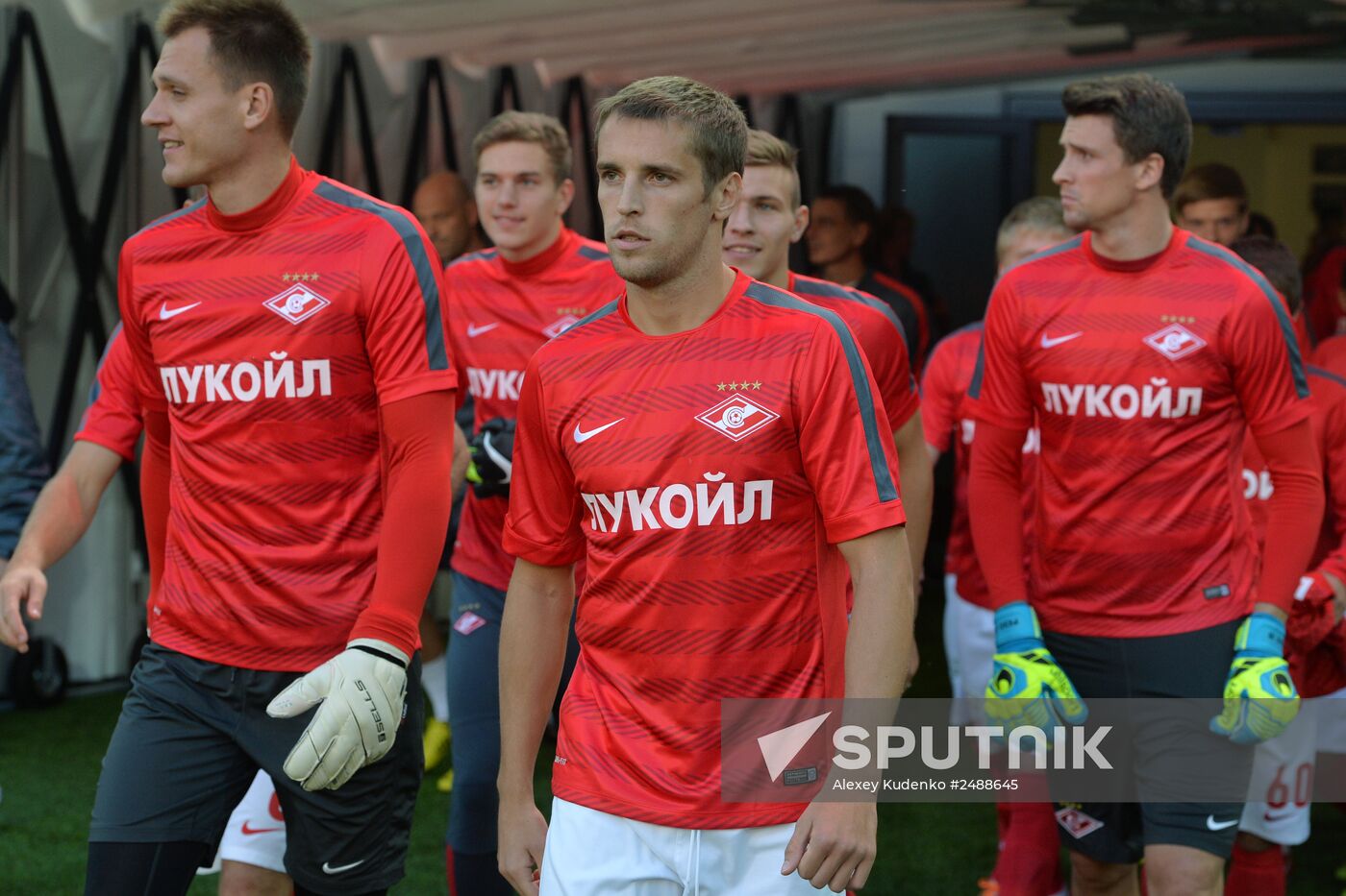 Football. Friendly match Spartak vs. Crvena Zvezda