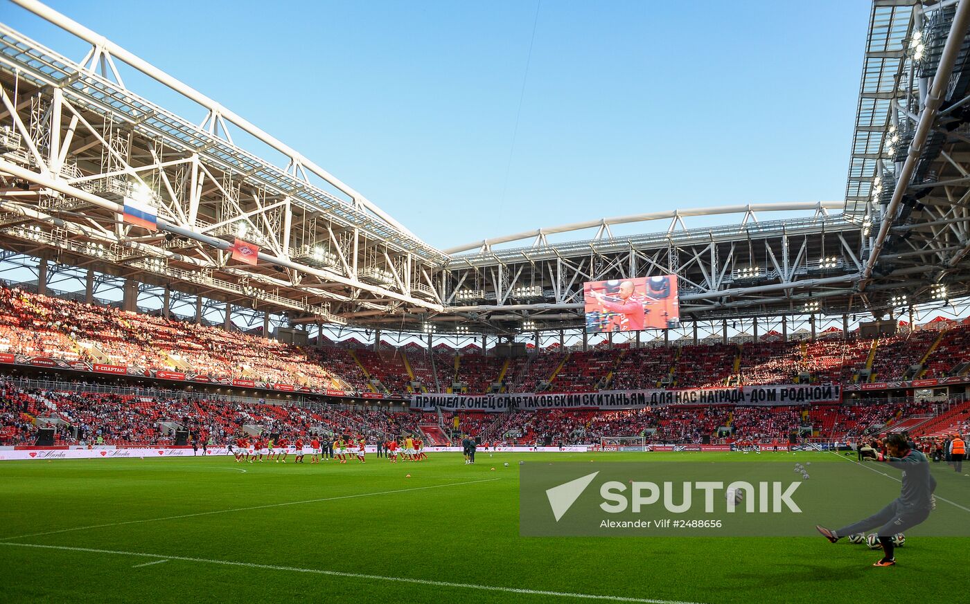 Football. Friendly match Spartak vs. Crvena Zvezda