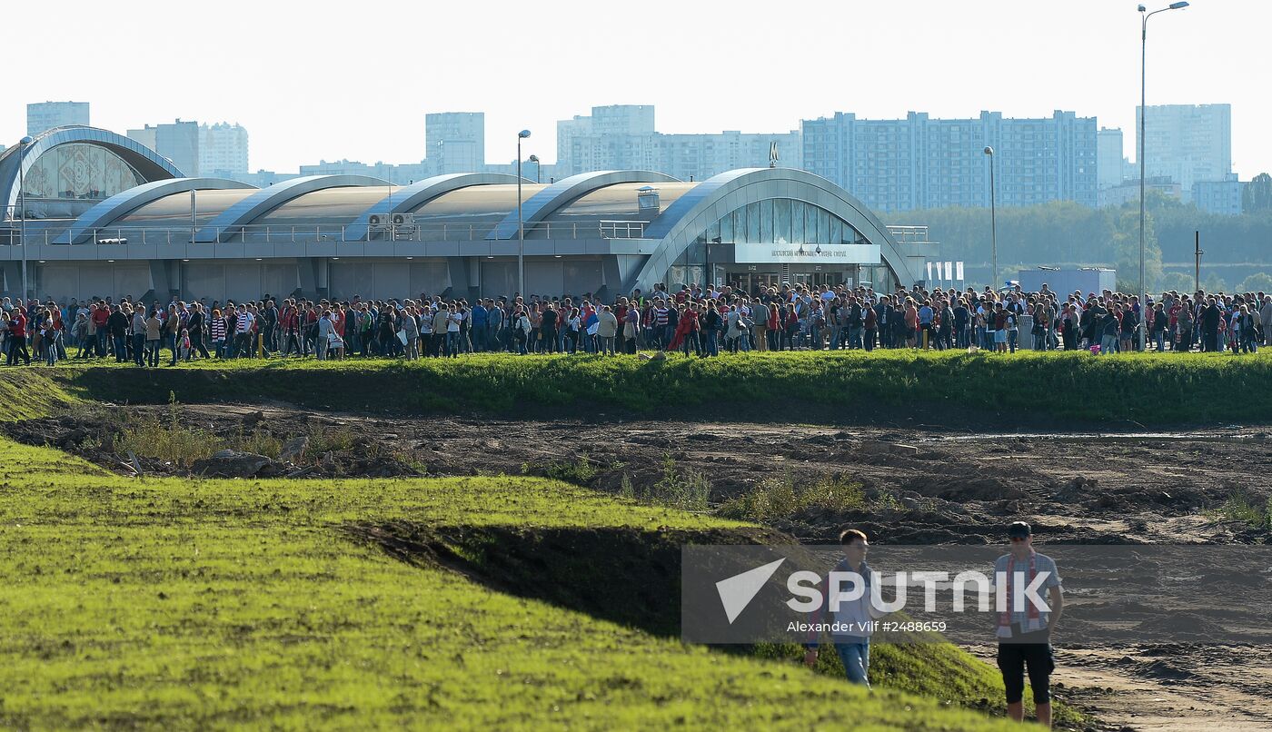 Football. Friendly match Spartak vs. Crvena Zvezda