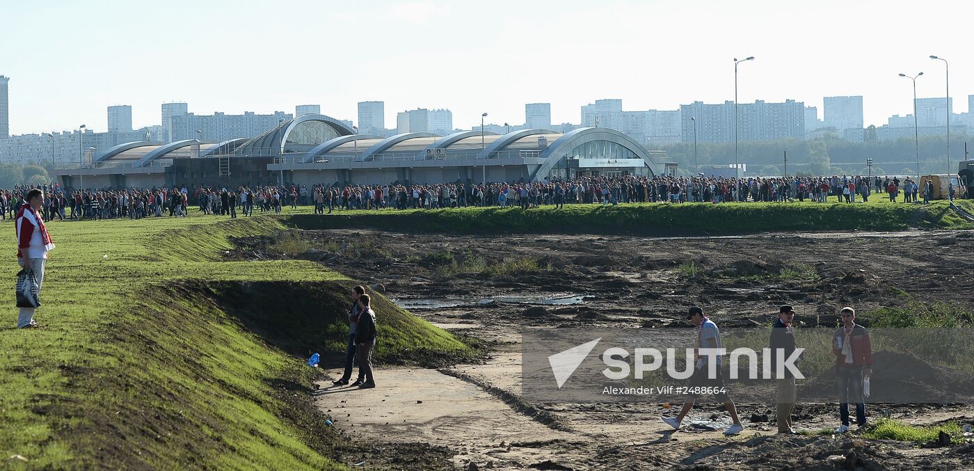 Football. Friendly match Spartak vs. Crvena Zvezda