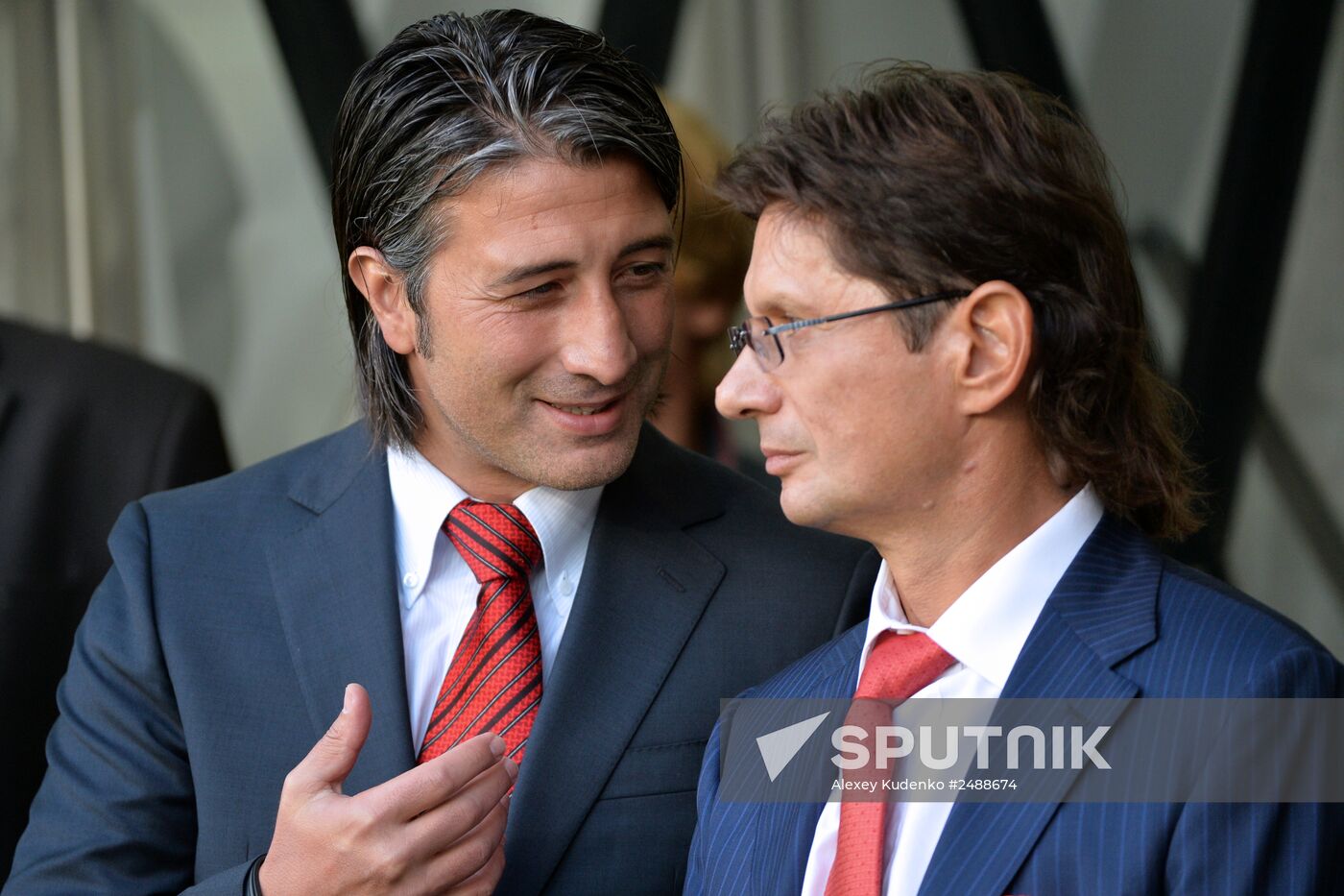 Football. Friendly match Spartak vs. Crvena Zvezda