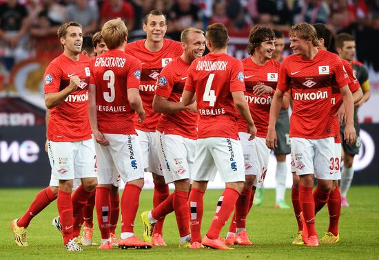 Football. Friendly match Spartak vs. Crvena Zvezda
