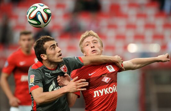 Football. Friendly match Spartak vs. Crvena Zvezda