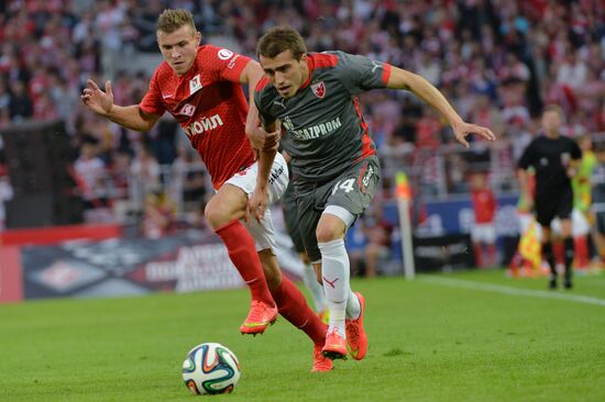 Football. Friendly match Spartak vs. Crvena Zvezda