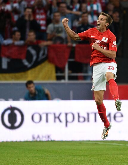 Football. Friendly match Spartak vs. Crvena Zvezda