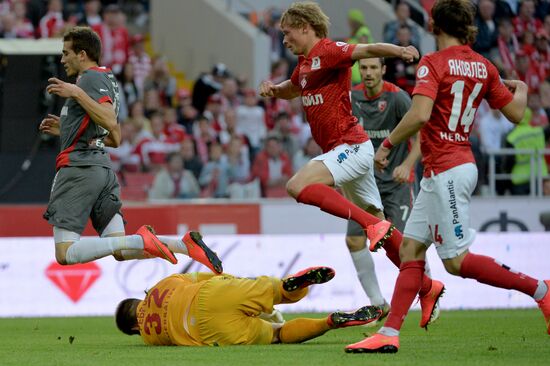 Football. Friendly match Spartak vs. Crvena Zvezda