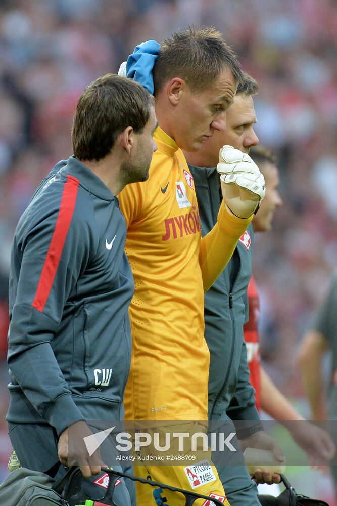 Football. Friendly match Spartak vs. Crvena Zvezda