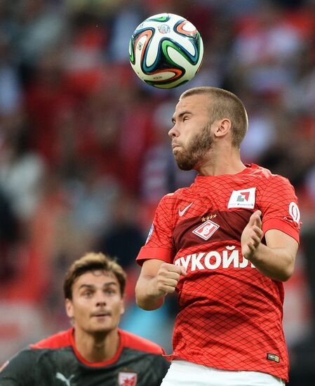 Football. Friendly match Spartak vs. Crvena Zvezda