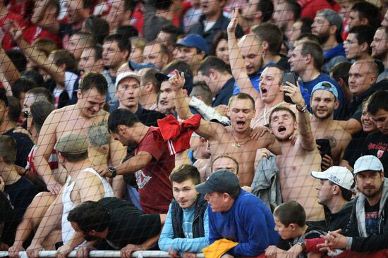 Football. Friendly match Spartak vs. Crvena Zvezda