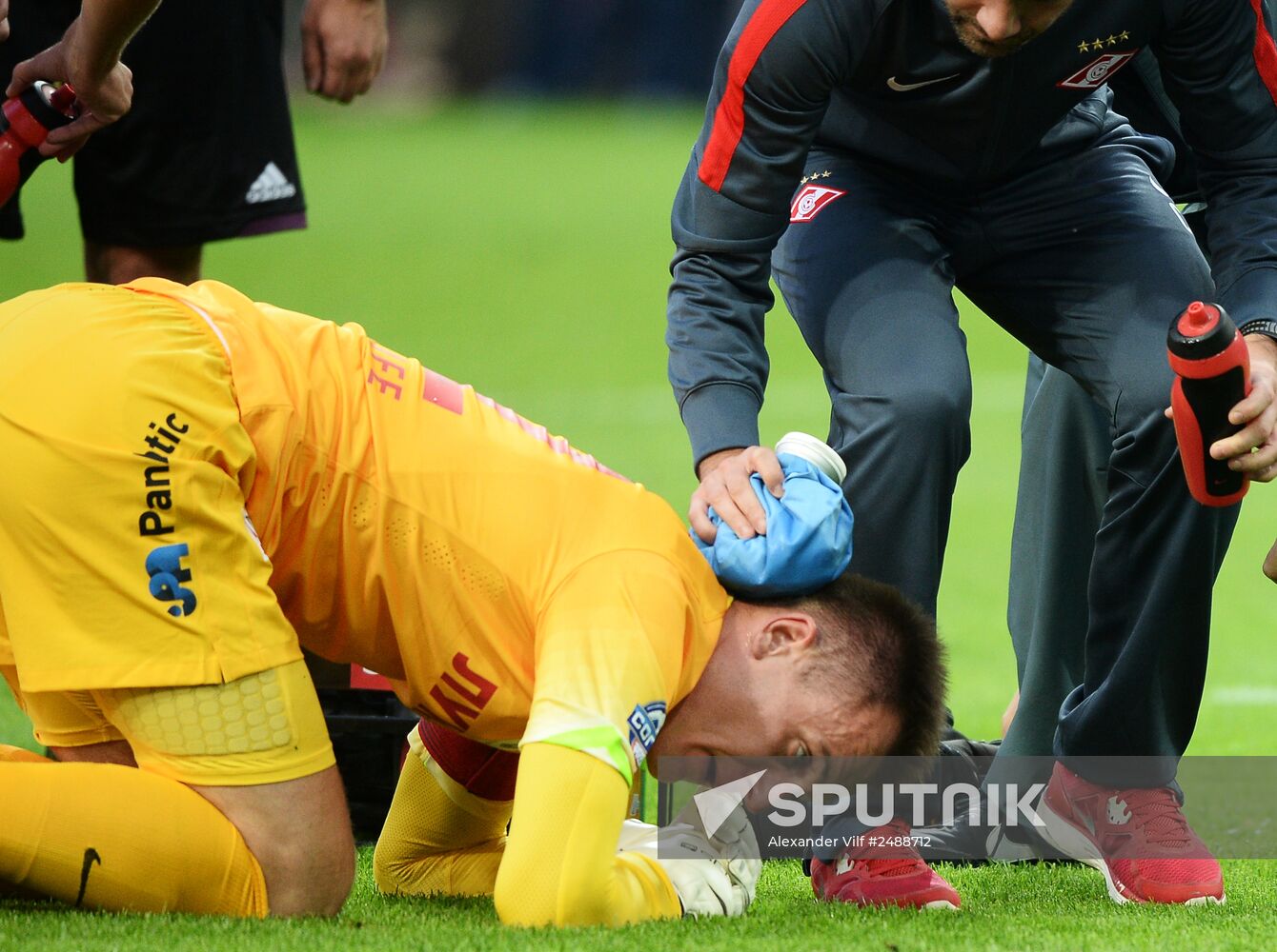 Football. Friendly match Spartak vs. Crvena Zvezda