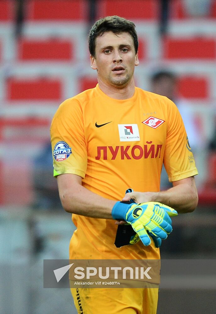 Football. Friendly match Spartak vs. Crvena Zvezda