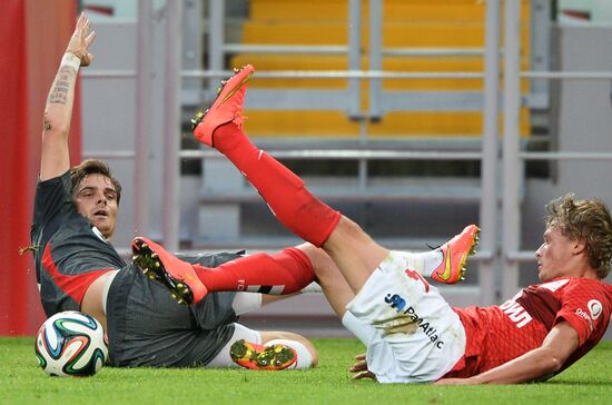 Football. Friendly match Spartak vs. Crvena Zvezda