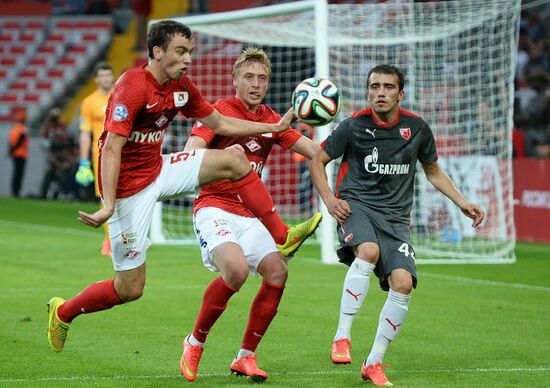 Football. Friendly match Spartak vs. Crvena Zvezda