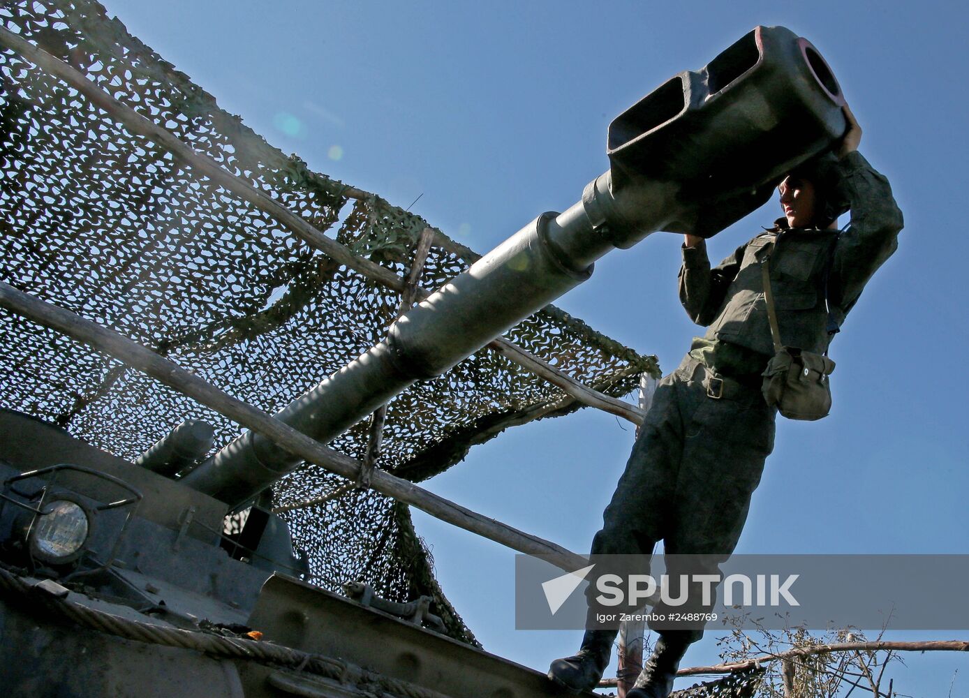 Military exercise in Kaliningrad Region