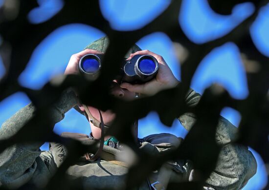 Military exercise in Kaliningrad Region