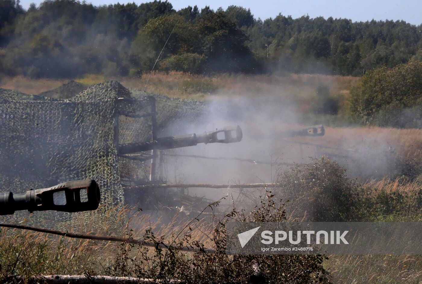 Military exercise in Kaliningrad Region