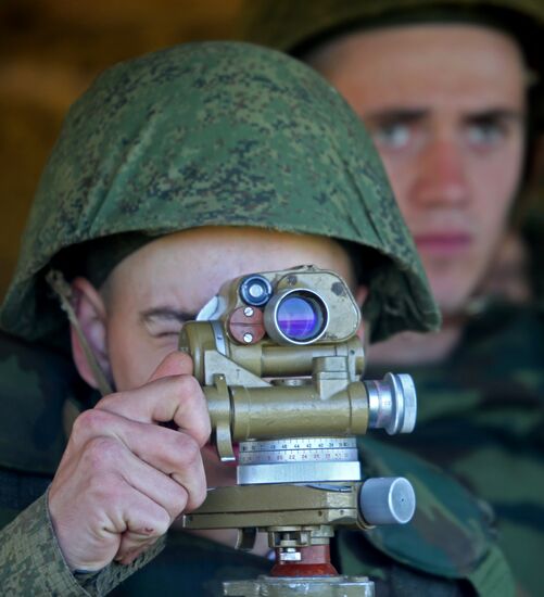 Military exercise in Kaliningrad Region