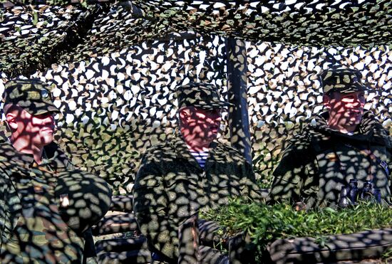 Military exercise in Kaliningrad Region