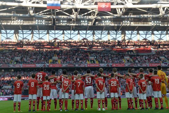 Football. Friendly match Spartak vs. Crvena Zvezda