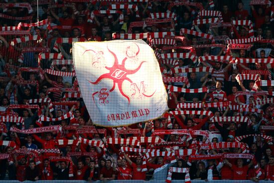 Football. Friendly match Spartak vs. Crvena Zvezda